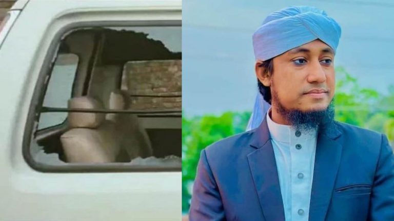ব্রাহ্মণবাড়িয়ায় তাহেরীর গাড়িতে হামলা