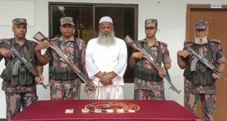 বেনাপোলে ১৫টি মামলার আসামি বাদশা আটক