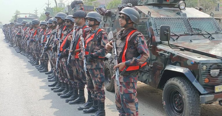 যাত্রাবাড়ী-ডেমরা এলাকায় ৬ প্লাটুন বিজিবি মোতায়েন
