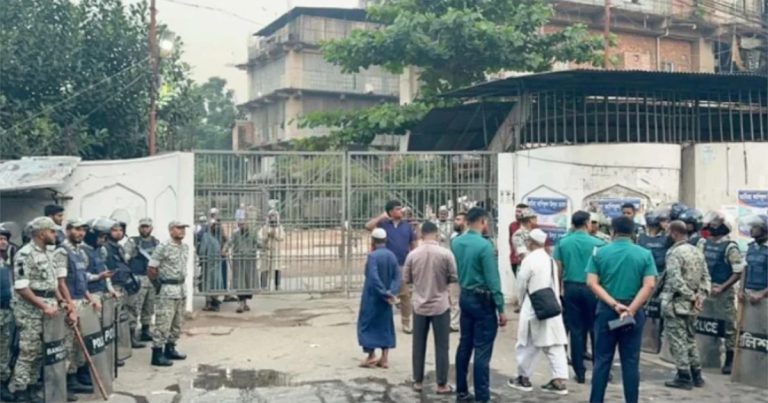 কাকরাইল মসজিদে ঢুকলেন সাদপন্থীরা, নিরাপত্তা জোরদার