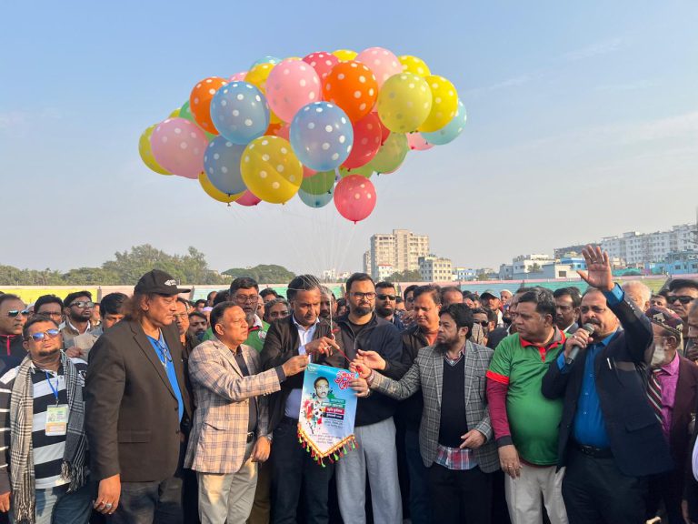 ময়মনসিংহে কোকো স্মৃতি ফুটবল টুর্নামেন্টের উদ্বোধনী খেলা অনুষ্ঠিত