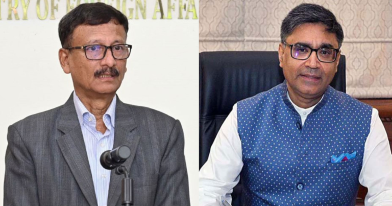 পররাষ্ট্র উপদেষ্টার সঙ্গে ভারতের পররাষ্ট্রসচিবের সৌজন্য সাক্ষাৎ