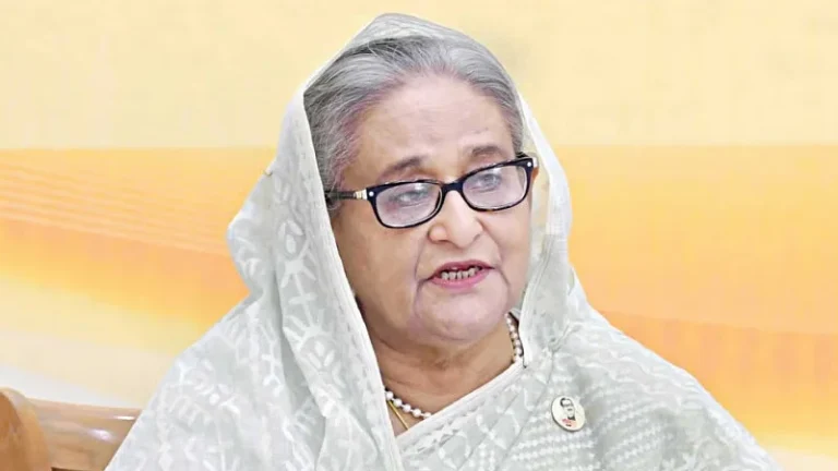 শেখ হাসিনার বিদ্বেষমূলক বক্তব্য প্রচারে ট্রাইব্যুনালের নিষেধাজ্ঞা