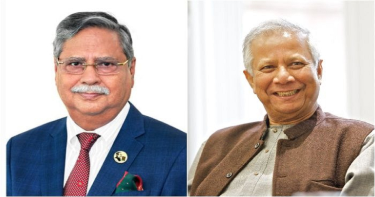 ইংরেজি নববর্ষ উপলক্ষে শুভেচ্ছা জানিয়েছেন রাষ্ট্রপতি ও প্রধান উপদেষ্টা