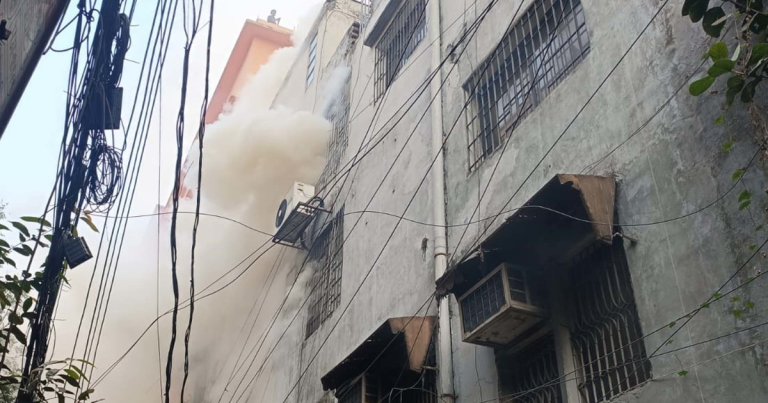 পুরানা পল্টনে ভবনে লাগা আগুন নিয়ন্ত্রণে