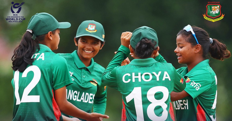 ক্যারিবীয়দের ১০ উইকেটে হারিয়ে বিশ্বকাপ শেষ করল বাংলাদেশ