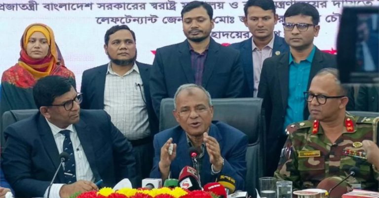 বাংলাদেশ-ভারত সীমান্তে কোনো উত্তেজনা নেই: স্বরাষ্ট্র উপদেষ্টা