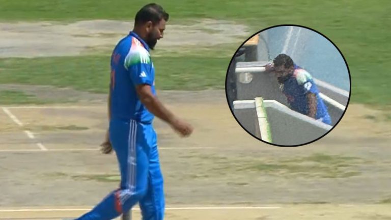 হঠাৎ মাঠ ছাড়লেন শামি