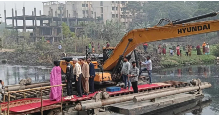 খাল খনন উদ্বোধনে লাল গালিচা, ব্যাখ্যা দিলো ডিএনসিসি