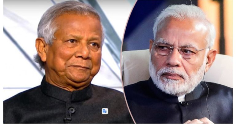 অবশেষে মুখোমুখি হতে যাচ্ছেন ইউনূস-মোদি !
