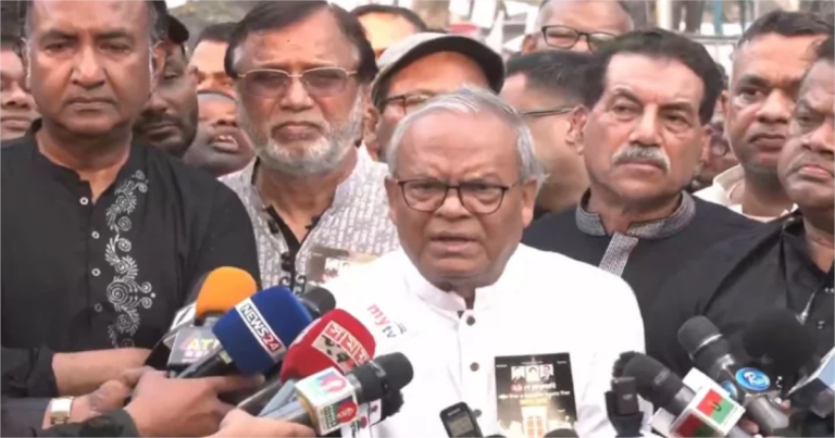 একুশের চেতনা ফ্যাসিস্ট হাসিনার বিরুদ্ধে আন্দোলনে অনুপ্রেরণা জুগিয়েছে: রিজভী