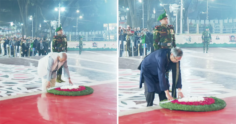 একুশের প্রথম প্রহর ভাষা শহীদদের শ্রদ্ধা জানালেন রাষ্ট্রপতি-প্রধান উপদেষ্টা