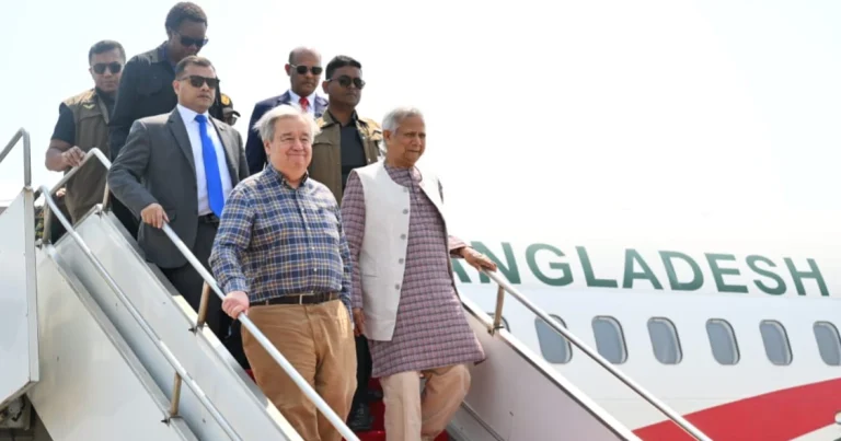 কক্সবাজার পৌঁছেছেন প্রধান উপদেষ্টা ও জাতিসংঘ মহাসচিব