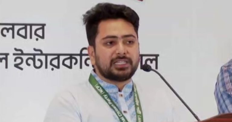 গণহত্যার বিচারের মধ্যদিয়ে আ. লীগের রাজনৈতিক ফয়সালা হবে: নাহিদ
