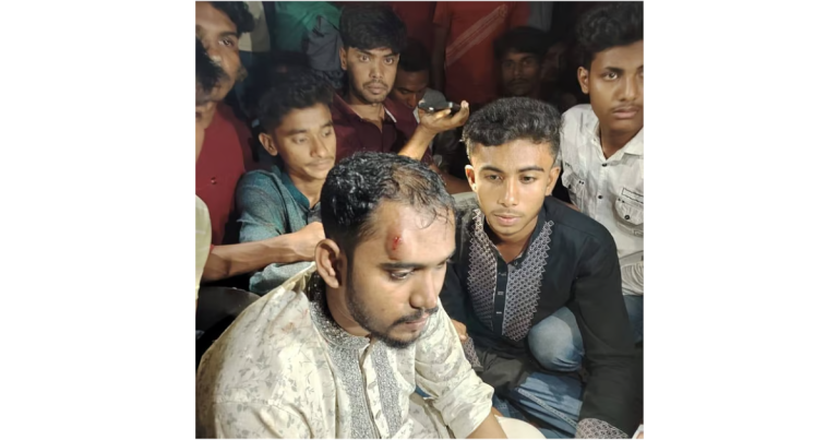 নিজ এলাকায় হান্নান মাসউদের পথসভায় হামলা