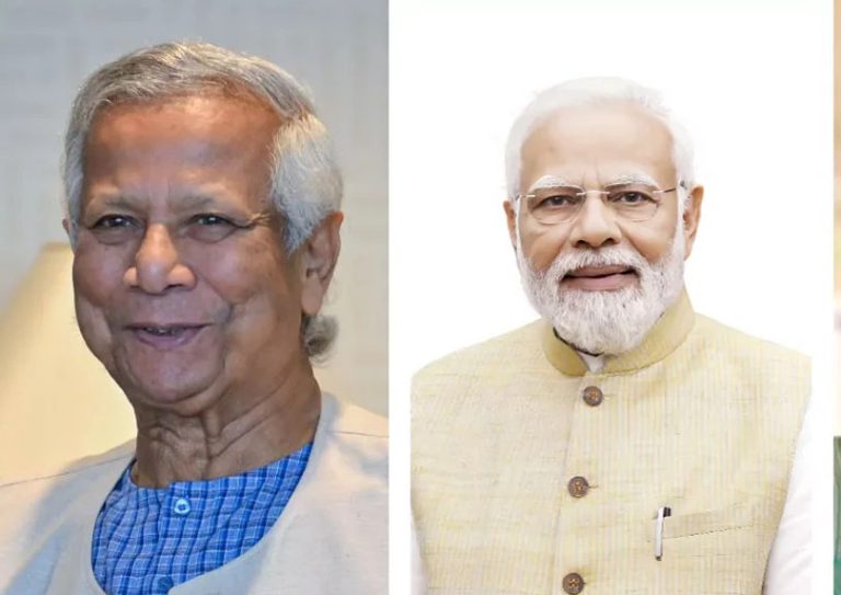 বাংলাদেশের সঙ্গে অংশীদারত্ব এগিয়ে নিতে প্রতিশ্রুতিবদ্ধ ভারত: ড. ইউনূসকে মোদি