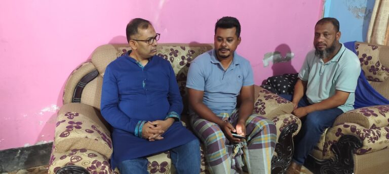 প্রয়াত বিএনপি নেতার পরিবারের পাশে তারেক রহমানের প্রতিনিধি