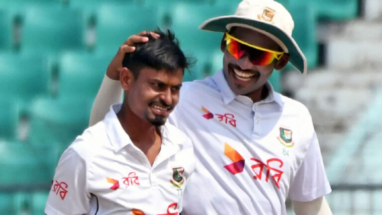 তাইজুল ম্যাজিকে শেষ বিকেলে বাংলাদেশের দাপট