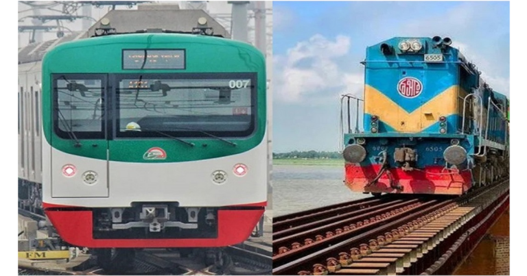 ঈদ ছুটি কাটিয়ে ফিরল মেট্রোরেল ও আন্তঃনগর ট্রেন