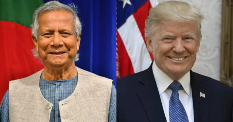 নতুন শুল্ক ৩ মাস স্থগিত চেয়ে ট্রাম্পকে চিঠি দিলেন প্রধান উপদেষ্টা