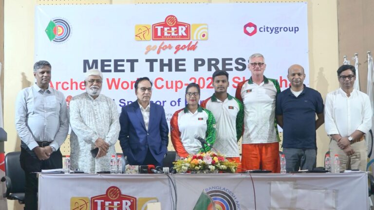 আরচ্যারী ওয়ার্ল্ড কাপ খেলতে সাংহাই যাচ্ছে বাংলাদেশ দল