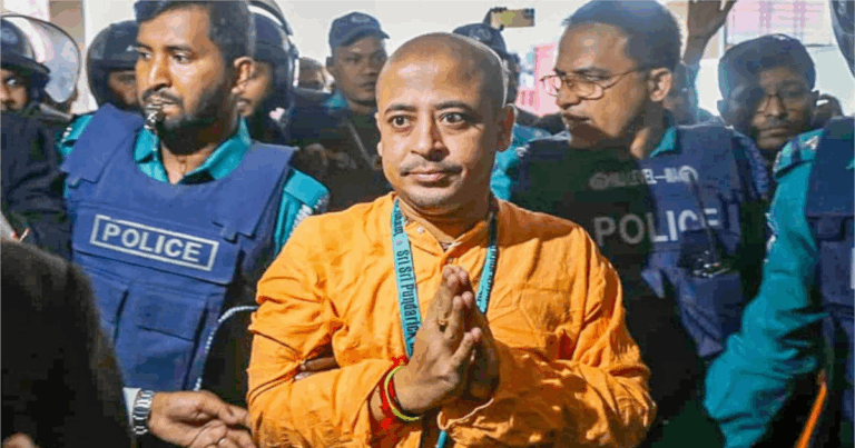 স্থগিতই রইল চিন্ময় দাসের জামিন