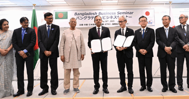 জাপানের সঙ্গে ৬ সমঝোতা স্মারক সই করল বাংলাদেশ