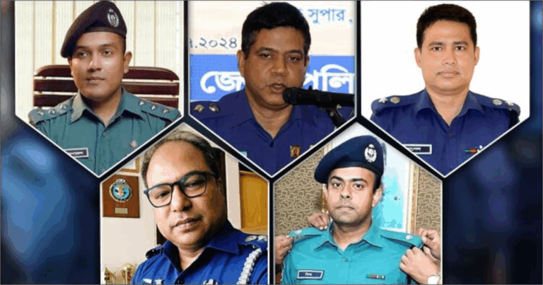 কর্মস্থলে অনুপস্থিত: ঊর্ধ্বতন ১৩ পুলিশ কর্মকর্তা বরখাস্ত
