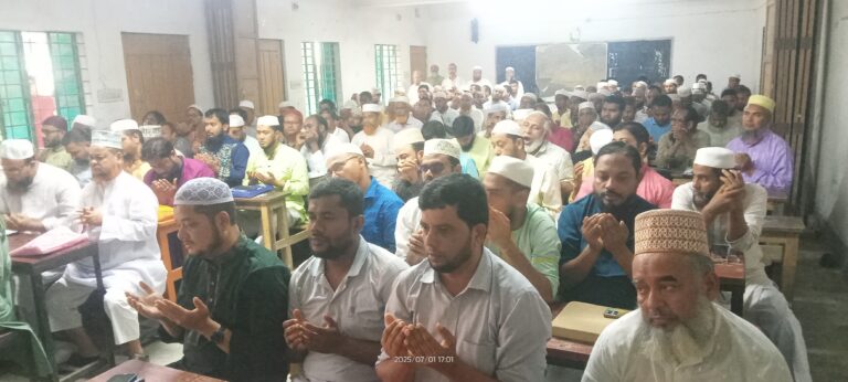 অভ্যুত্থানে শহীদ ও আহতদের স্মরণে জামায়াতের আলোচনা ও দোয়া