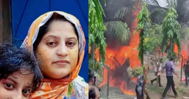 মেয়েকে বাঁচাতে গিয়ে প্রাণ গেল মায়ের