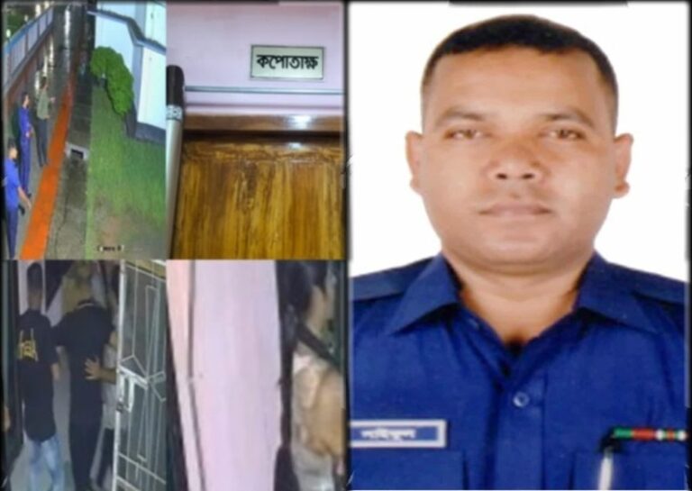 বান্ধবীকে নিয়ে রেস্টহাউজে হাতেনাতে ধরা, ওসি ক্লোজ