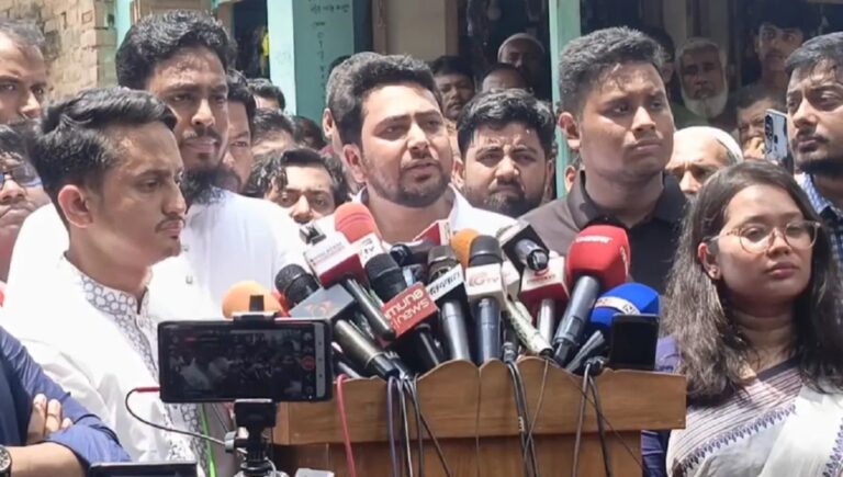 ‘জুলাই সনদ ও জুলাই ঘোষণাপত্র অবশ্যই ৫ আগস্টের মধ্যে জারি করতে হবে ‘