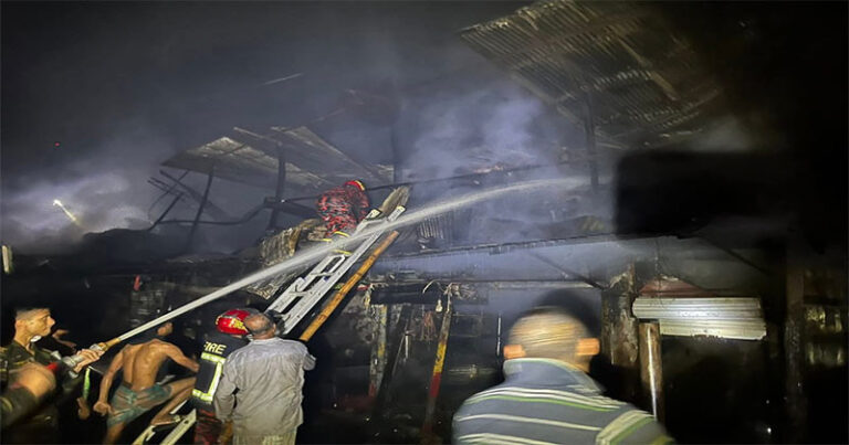 নোয়াখালীর সেনবাগে ভয়াবহ অগ্নিকাণ্ডে শত কোটি টাকার ক্ষয়ক্ষতি