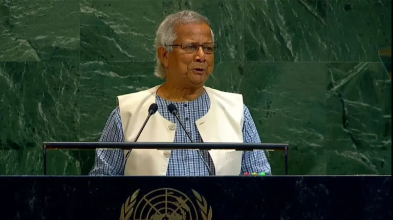জাতিসংঘে বাংলায় ভাষণ দিচ্ছেন প্রধান উপদেষ্টা