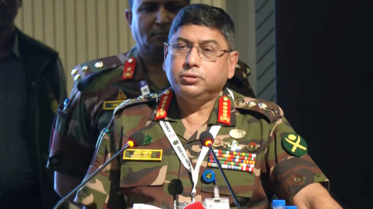 রাষ্ট্রপতি ও প্রধান উপদেষ্টার সঙ্গে সেনাপ্রধানের সাক্ষাৎ