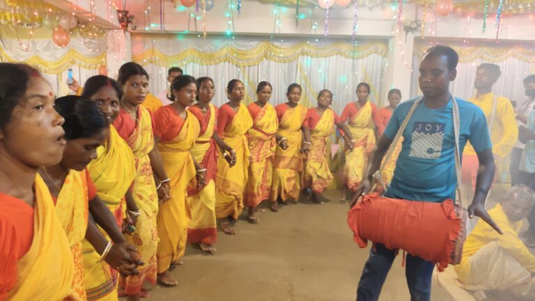 সমৃদ্ধির প্রত্যাশায় ঠাকুরগাঁওয়ে ঐতিহ্যবাহী কারাম উৎসব