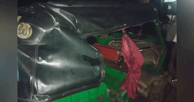 বগুড়া শহরে ট্রাকের ধাক্কায় মা-মেয়ে নিহত