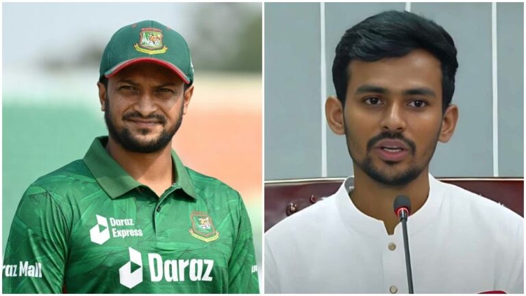 সাকিব কখনোই বাংলাদেশ দলে খেলতে পারবে না: উপদেষ্টা আসিফ