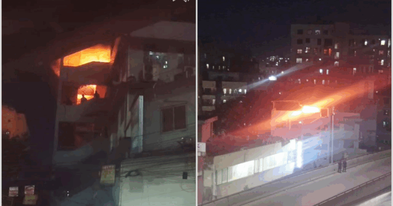 সিদ্ধেশ্বরী গার্লস স্কুলের পাশে মসজিদে আগুন
