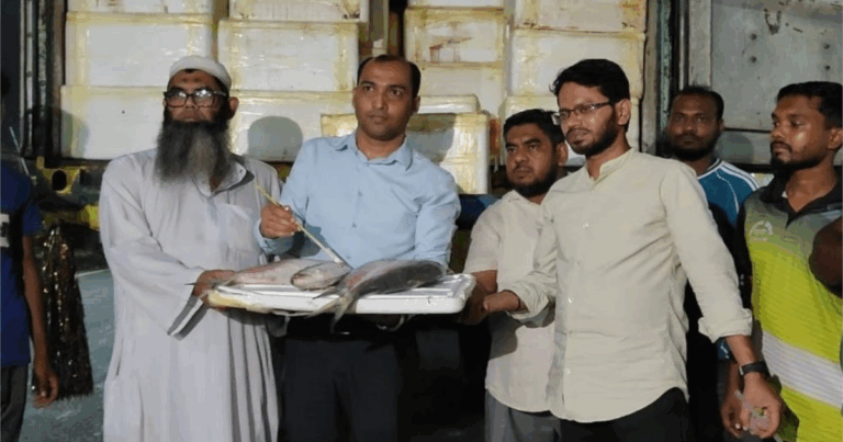 বেনাপোল দিয়ে ভারত গেল ৩৭.৪৬ মেট্রিক টন ইলিশ