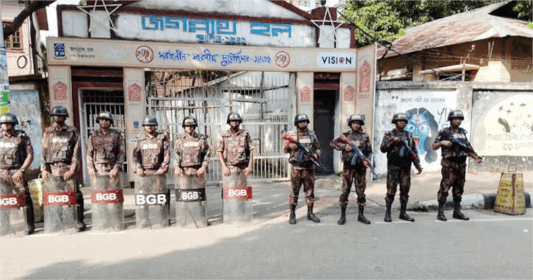 দুর্গাপূজা: ২৮৫৭ মণ্ডপের নিরাপত্তায় ৪৩০ প্লাটুন বিজিবি মোতায়েন
