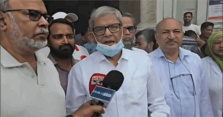 নুরকে হত্যার উদ্দেশ্যেই আঘাত করা হয়েছিল: মির্জা ফখরুল
