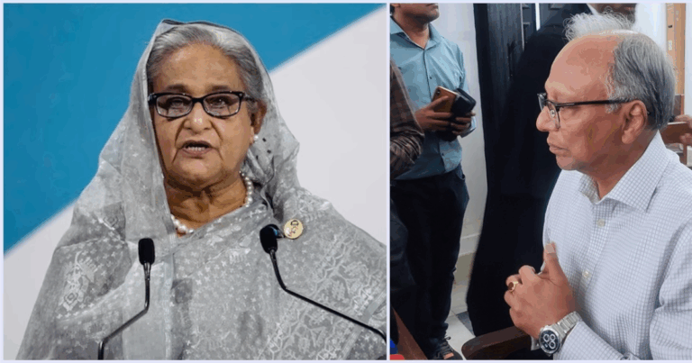শেখ হাসিনা একজন ছোটখাটো হিটলার: মাহমুদুর রহমান