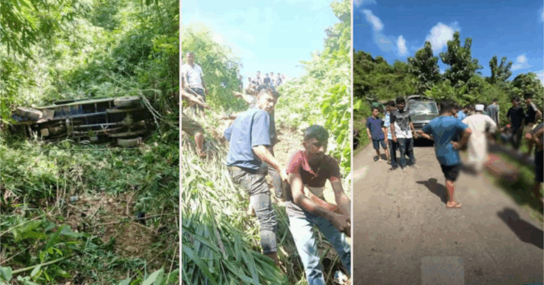 সাজেকে পর্যটকবাহী জিপ খাদে পড়ে খুবি শিক্ষার্থী নিহত