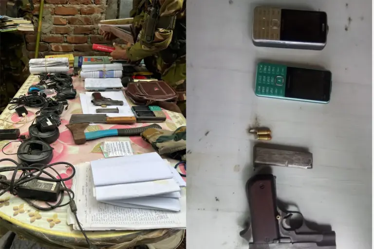 খাগড়াছড়িতে সেনা অভিযানে ইউপিডিএফ এর গোপন আস্তানার সন্ধান