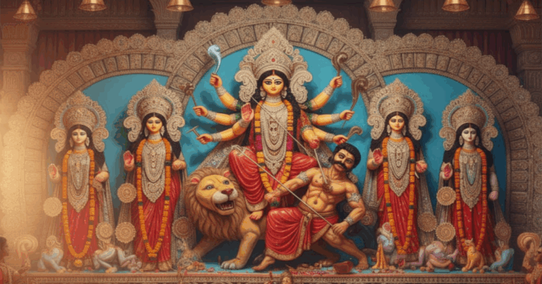 বিজয়া দশমীর মধ্য দিয়ে আজ শেষ হচ্ছে দুর্গাপূজা