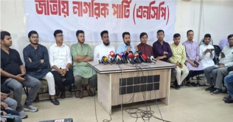 আইনিভিত্তি ছাড়া জুলাই সনদে স্বাক্ষর করা মূল্যহীন: নাহিদ ইসলাম