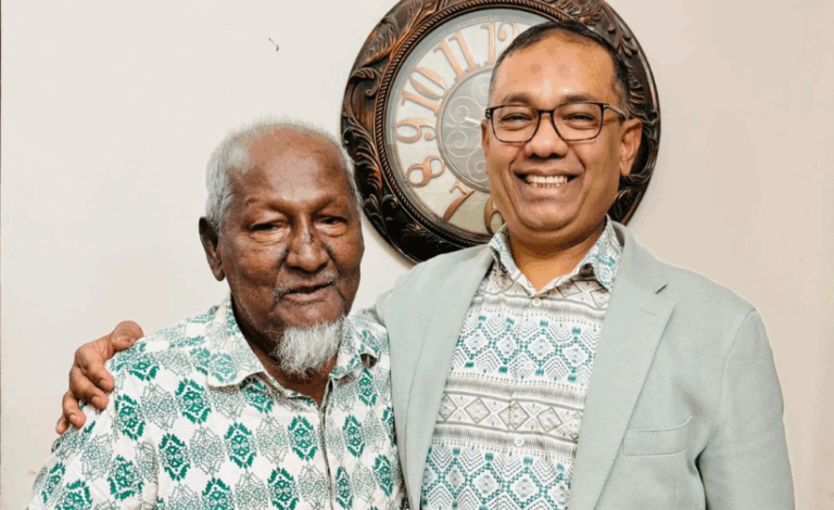 বাবা হারালেন ব্যারিস্টার সায়েম