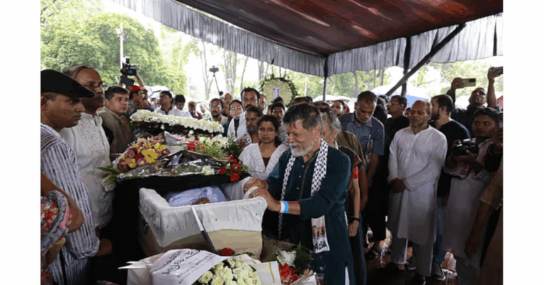 শিক্ষাবিদ সৈয়দ মনজুরুল ইসলামের দাফন সম্পন্ন