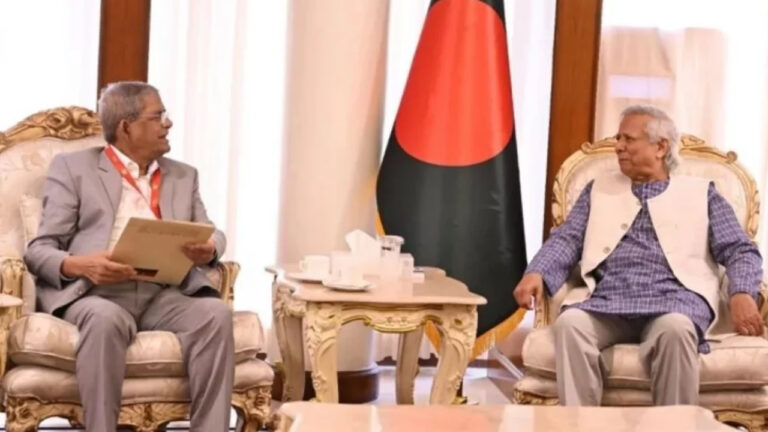 সন্ধ্যায় প্রধান উপদেষ্টার সঙ্গে সাক্ষাৎ করবেন মির্জা ফখরুল